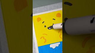 winnie the pooh immersive coloring painting art doodle coloring relaxing satisfyingasmr [upl. by Jeno]