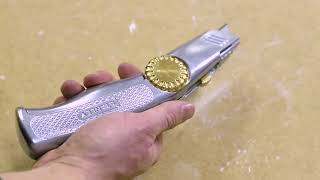 The STANLEY FATMAX Pro Retractable Blade Knife [upl. by Asyram201]