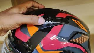 Royal Enfield Lightwing Review  Full Half face Helmet  royalenfield lightwing helmet ctr2k [upl. by Ramal]