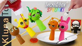 Delicious Incredibox Sprunki meat skewers for lunch Sprunki ASMR MUKBANG for Kluna Tik Style [upl. by Giacinta]