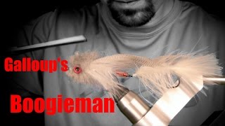 Fly Tying Kelly Galloups Articulated Boogie Man [upl. by Barr]