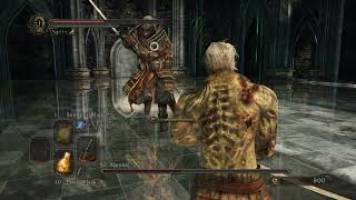 Beating Sir Alonne easily with the manslayer katana  Dark Souls II [upl. by Akinimod]