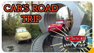 Cars Road Trip Route 66 Road Trip Walt Disney Studios Park at Disneyland Paris [upl. by Ametaf374]