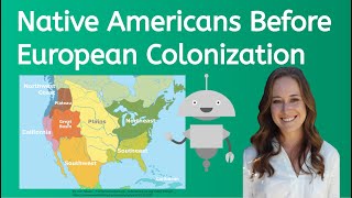 Native Americans Before European Colonization  US History for Kids [upl. by Cinda]