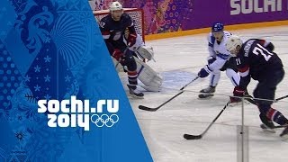 Ice Hockey  USA 0  5 Finland  Mens Full Bronze Medal Match  Sochi 2014 Winter Olympics [upl. by Miguela]