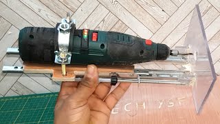 Amazing idea with the mini milling drill [upl. by Anailuy]