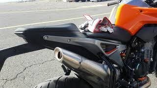 2018 KTM Duke 790 parallel twin sound [upl. by Gnaht122]