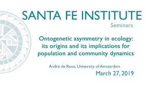 Ontogenetic asymmetry in ecology its origins and implications for population and community dynamics [upl. by Nosnar]