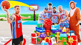 Make the 01 Trickshot… Win the  Christmas Present ft FaZe Swagg [upl. by Ahsel]