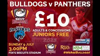 Batley Bulldogs 42  0 Halifax Panthers [upl. by Ardnahc]