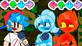 Fireboy and Watergirl  Friday Night funkin Animation [upl. by Elaweda758]