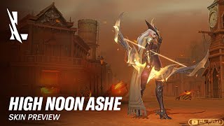 High Noon Ashe  Skin Preview  League of Legends Wild Rift 英雄联盟手游 [upl. by Corilla]