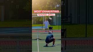 The Most Exhausting Tennis Exercise [upl. by Conner]