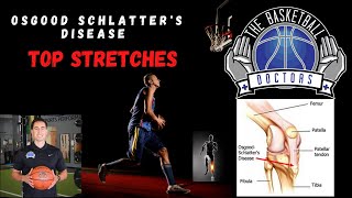 Osgood Schlatters Disease Top Stretches [upl. by Dana]