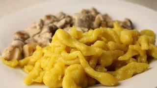 Vegane Spätzle mit PilzRahmSauce [upl. by Colvin]