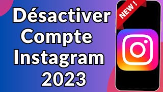 Comment désactiver un compte Instagram 2023  Comment désactiver temporairement un compte Instagram [upl. by Ailekahs916]