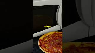 Reheat Pizza Without Soggy Crust 🍕 pizza reheat food lifehacks shorts youtubeshorts tips [upl. by Keviv]