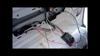 VW Caddy tow bar wiring bypass relay [upl. by Auoz381]