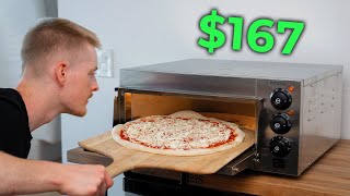 The Internet’s Cheapest Indoor Pizza Oven… Is It Any Good [upl. by Vashtee902]