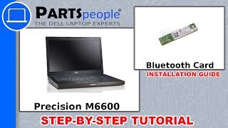 Dell Precision M6600 Bluetooth Card HowTo Video Tutorial [upl. by Salmon827]