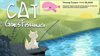 How to catch young cusper in Cat Goes Fishing  New Update [upl. by Lovel]