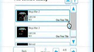 Wii Shop Channel Free NES Virtual Console Game [upl. by Aubreir]