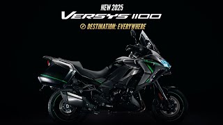 The New 2025 Versys 1100 SE LT ABS  Product WalkAround [upl. by Anelec]