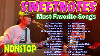 SWEETNOTES NONSTOP Best Favorite Songs Playlist 2024 💟SWEETNOTES Music Love Songs Cover sweetnotes [upl. by Cenac]