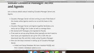 Cloudera Administration  Revision for CCA 131  Install  Setup Cloudera Manager Server and Agents [upl. by Anelram]