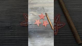 Tiny paper starfish All the steps and supplies are on the full video up now quilling crafting [upl. by Aroda428]