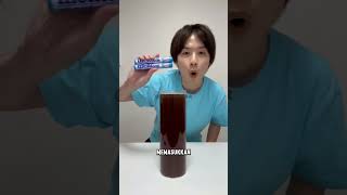 Apa benar mentos bisa membuat air soda meluap feedshorts [upl. by Aridnere]