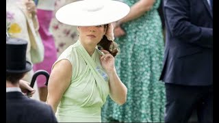 Royal fans torn over Princess Eugenie as she turns heads in Royal Ascot dress [upl. by Glynda481]