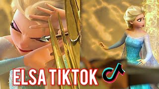 DISNEY PRINCESSES Tıktok VIDEOS 💙 FROZEN 2 ELSA❄ [upl. by Adnilam597]