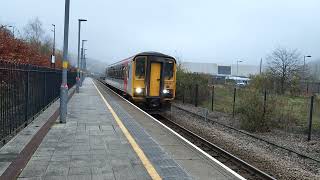 153333 arrives at Ebbw Vale town [upl. by Crandell]