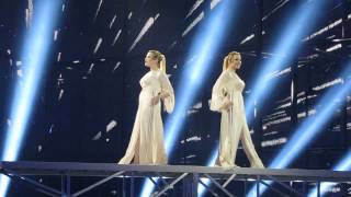 ESCKAZ in Copenhagen Tolmachevy Sisters Russia  Shine 2nd rehearsal [upl. by Womack]