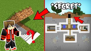 BUILDING A SECRET UNDERGROUND HOUSE In Minecraft [upl. by Betty]