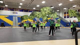 Catasauqua high school indoor color guard 2019 [upl. by Inahpit]