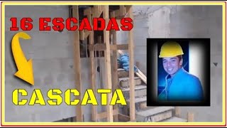 16 ESCADAS CASCATA EM CONDOMÍNIO [upl. by Lletniuq641]