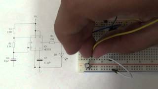 Ensamble de Circuito Astable con 555 [upl. by Hoskinson]