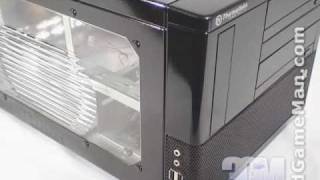 848  Thermaltake LANBOX Lite SFF Case Video Review [upl. by Asirap]