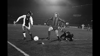 Highlights European Cup Quarter final AjaxBayern Munich 40 Cruyff vs Beckenbauer 7 March 1973 [upl. by Iras]