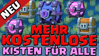 MEHR KOSTENLOSE KISTEN ★ CLASH ROYALE SNEAK PEEK ★ UPDATE NEWS ★ GERMAN DEUTSCH HD ★ [upl. by Nellir]