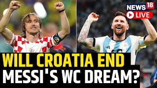 Who will Win Argentina vs Croatia Football World Cup 2022 Semifinal  Lionel Messi vs Luka Modric [upl. by Yesdnik]