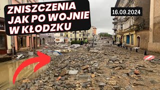 🌧️🌊 KŁODZKO PO POWODZI  16092024 [upl. by Ellenwad]