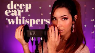 ASMR Whispers DEEP in Your Ears ear to ear ear cupping ear touching trigger words [upl. by Reynold]