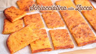 SCHIACCIATINA di ZUCCA  Una ricetta facilissima per il pranzo o la cena  LifeampChiara [upl. by Legyn968]