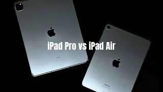 iPad Pro vs iPad Air Choosing the Perfect iPad for You [upl. by Haelhsa469]