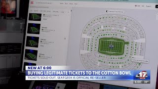 Fans encouraged to purchase Cotton Bowl tickets through SeatGeek [upl. by Masera946]