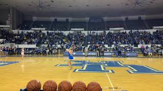 UK Sweetheart Majorettes and Feature Twirlers  116 Women’s Basketball Game Halftime [upl. by Yrome78]