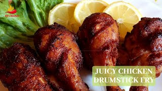 Juicy Chicken Drumstick Fry Recipe  RBs Kitchen [upl. by Nnail]